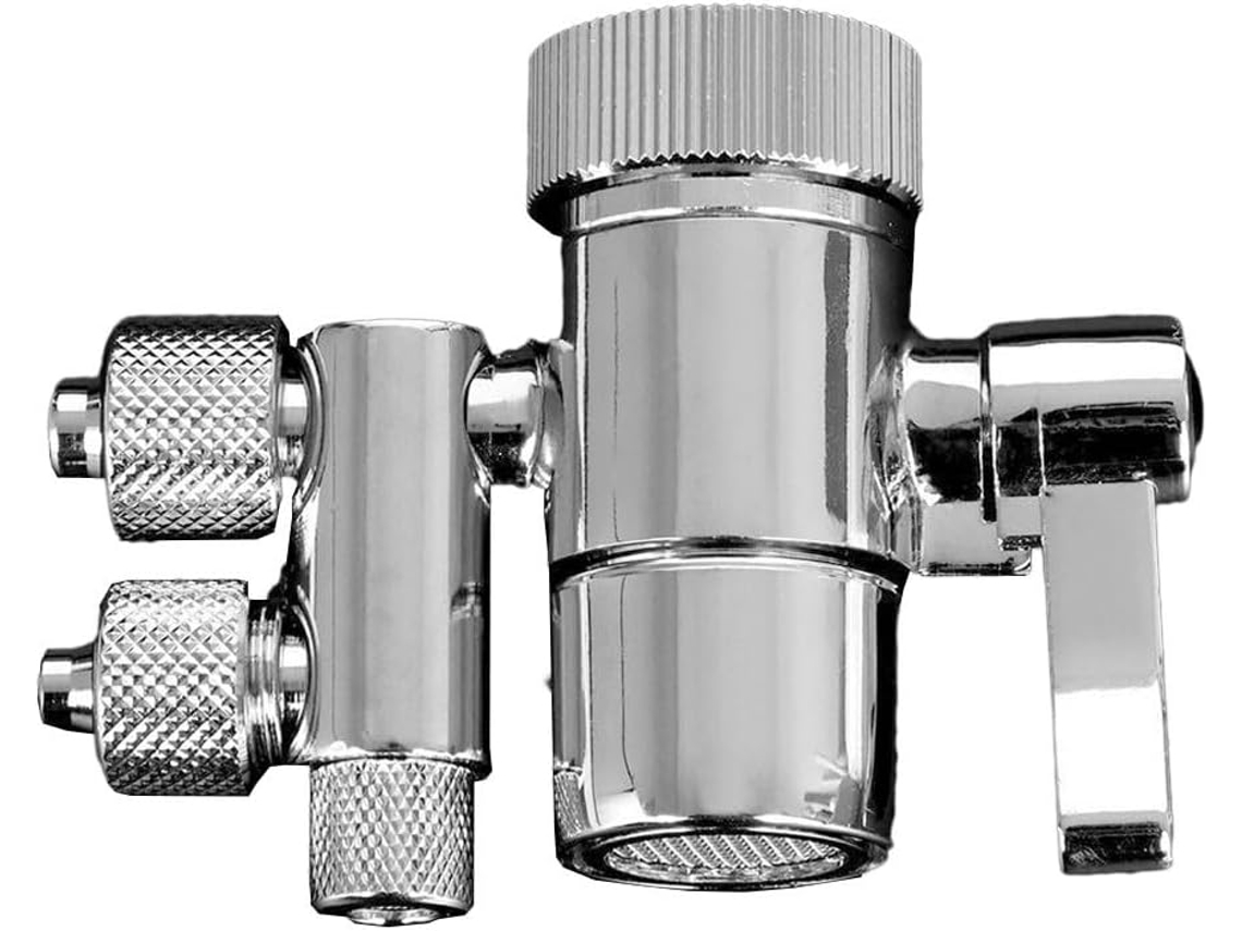 Grifo De Latón, 0,95 1,6 Filtro Desviador Bidireccional, Para Agua