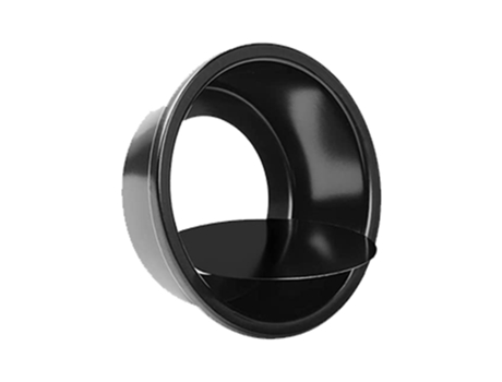 Molde Redondo Para Pastel Con Fondo Vivo, Negro Espesado, 4 Pulgadas, Molde Para Pastel Con Fondo Vivo JEIIBRZUI