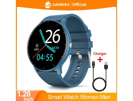 Reloj inteligente para mujer, hombre, mujer, deporte, Fitness, Smartwatch, Monitor de ritmo de sueño, relojes impermeables para Android VEANXIN