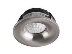 Mini 3W 3W Round LED Chrome. HOROZ ELECTRIC