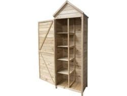 Caseta de Jardín de Madera GARDIUN Candy 35x70x177 cm - Knh1099