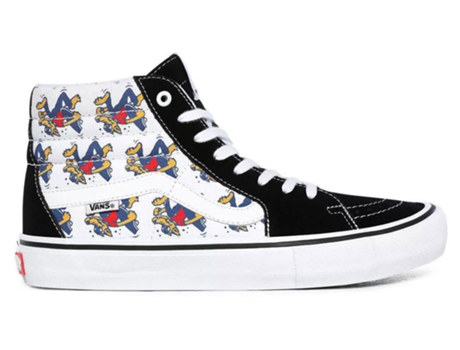 Zapatillas VANS Cuero de Gamuza Hombre (36.5 - Negro)