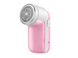 Afeitadora de telas recargable Rosewell rosa con cuchilla reemplazable