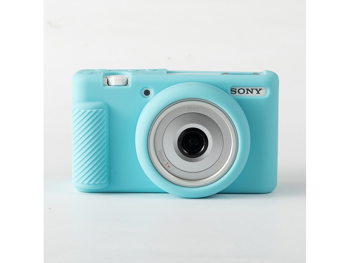 Funda protectora de silicona suave para cámara Sony ZV1F/ZV1M2, azul cielo, Panoona
