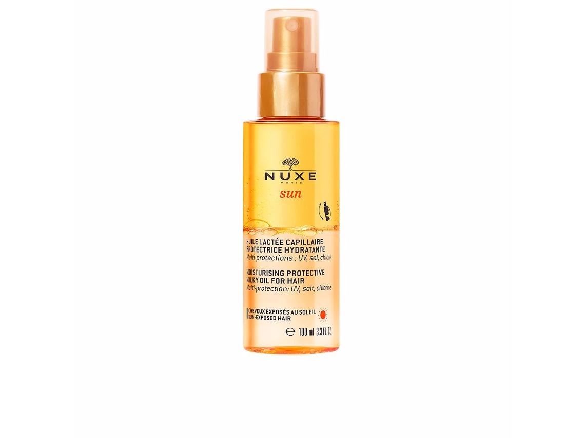 Nuxe Sun Huile Lactée Capillaire Protectrice Hydratante Nuxe 100 ml