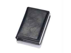 Cartera SZSMART X-12A (Inteligente - 6 Tarjetas - Negro)