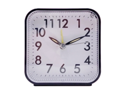 Reloj despertador analógico (alarma fuerte y función de repetición)
