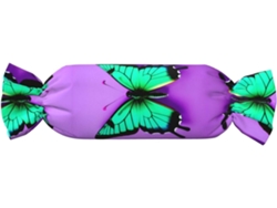 Almohada Cilíndrica Forma Caramelo Felpa Poliéster Espuma Viscoelástica Resistentes Ajustable Fácil Soporte