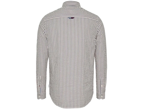 Camisa de Hombre TOMMY JEANS Tira Casual Tjm Multicolor (S)