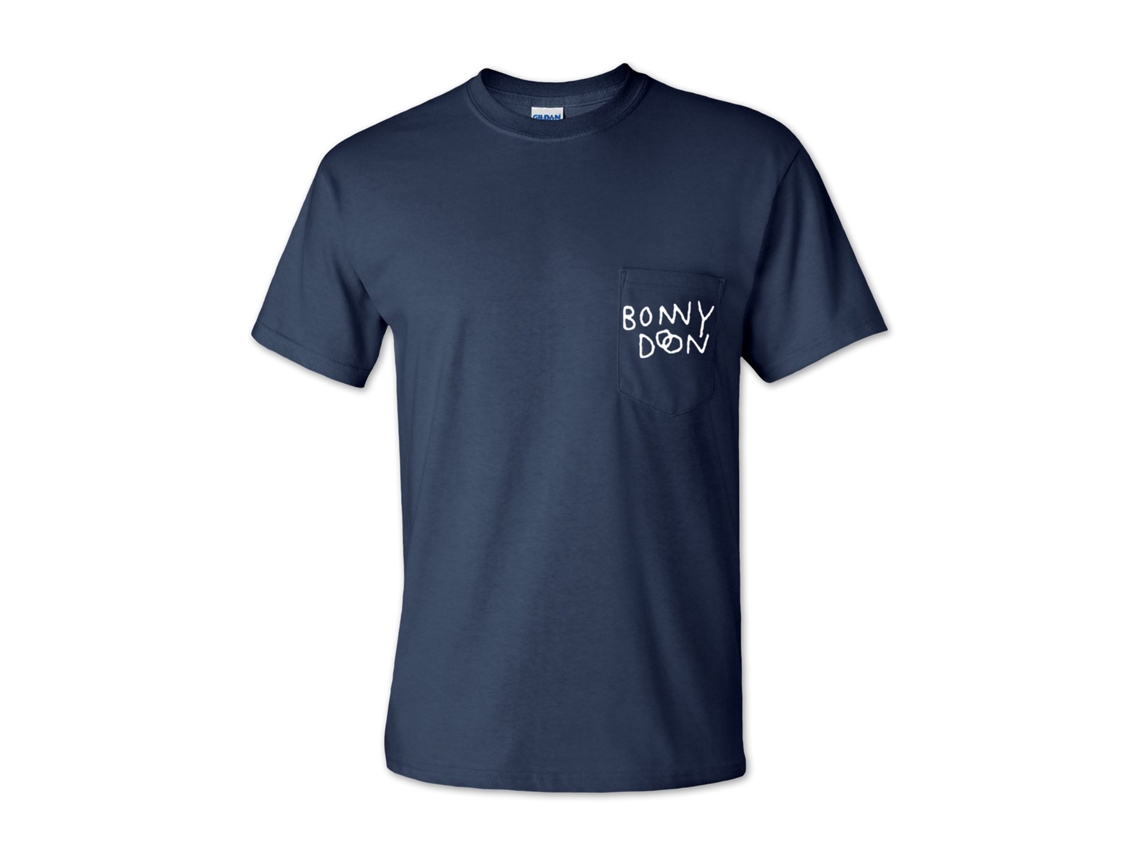 Bonny Doon Logo Pocket T-shirt Rockinstone Unisex Adults Best Sellers Size:s