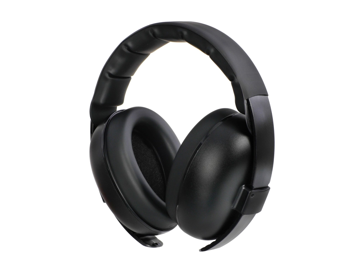 Auriculares Con Cancelación De Ruido Para Niños, Reducción De Ruido De 22 Db, Negros, Ajustables, Ligeros, Ideales Para Viajar Y En Avión, P