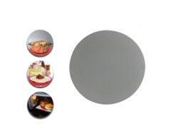 Alfombrilla De Silicona Para Microondas De 30 Cm, Resistente Al Calor, Antiadherente, Aprobada Por La Fda Y Reutilizable.
