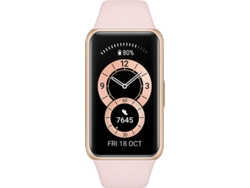 Pulsera de Actividad HUAWEI Band 6 (Bluetooth - SpO2 - Hasta 14 días de autonomía - Rosa)