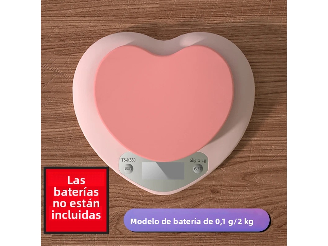 Báscula De Cocina Electrónica Multifuncional (2 Kg, 0,1 G) Con Pantalla Lcd