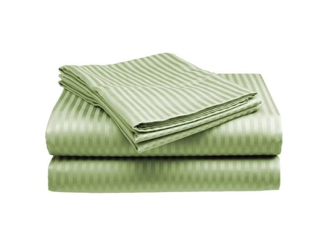 Sábanas De Algodón 400 Hilos, Juego De 4 Piezas Para Cama Con Profundidad De 15