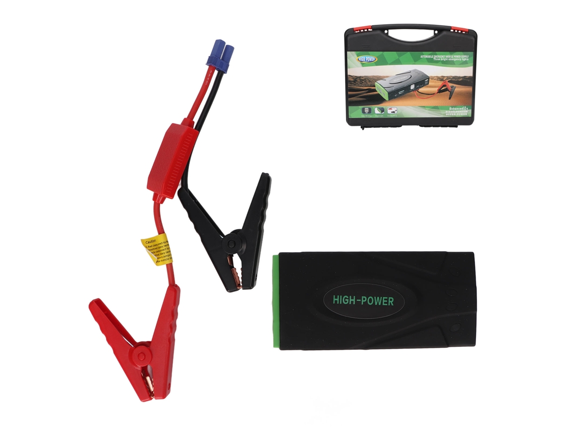 Arrancador De Batería Profesional Para Coche, 600 A, 38000 Mah, Portátil, Recargable Por Usb.