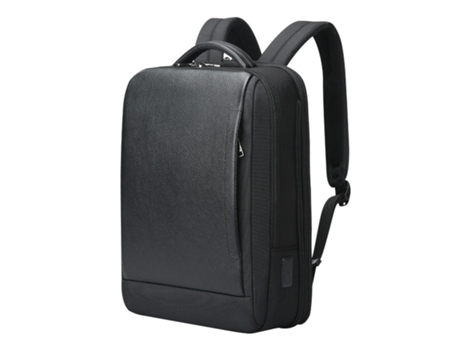 Mochila De Cuero Genuino para Hombres Mochila De Negocios De Viaje Escolar De Gran Capacidad para Computadora Portátil-Cuero Genuino