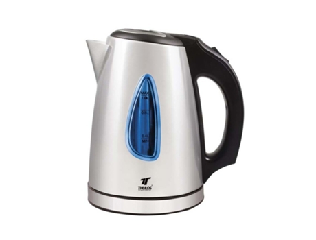 Hervidor de agua 1 Litro Thulos, cuerpo de acero inoxidable. SUINGA
