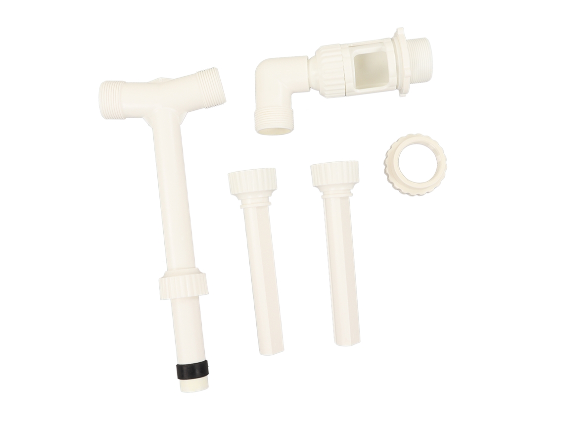 Fuente para piscina con boquillas ajustables, adaptador de PVC G1 1/2 a G2