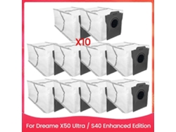 10pcs Dust Bag Fit For X50 Ultra / S40 Enhanced Edition Vacuum Cleaner Spare Part Accessories Kit