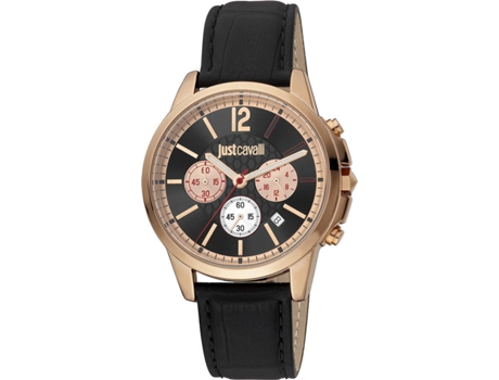 Reloj para Mujer JUST CAVALLI JC1G175L0235 Negro (Piel)