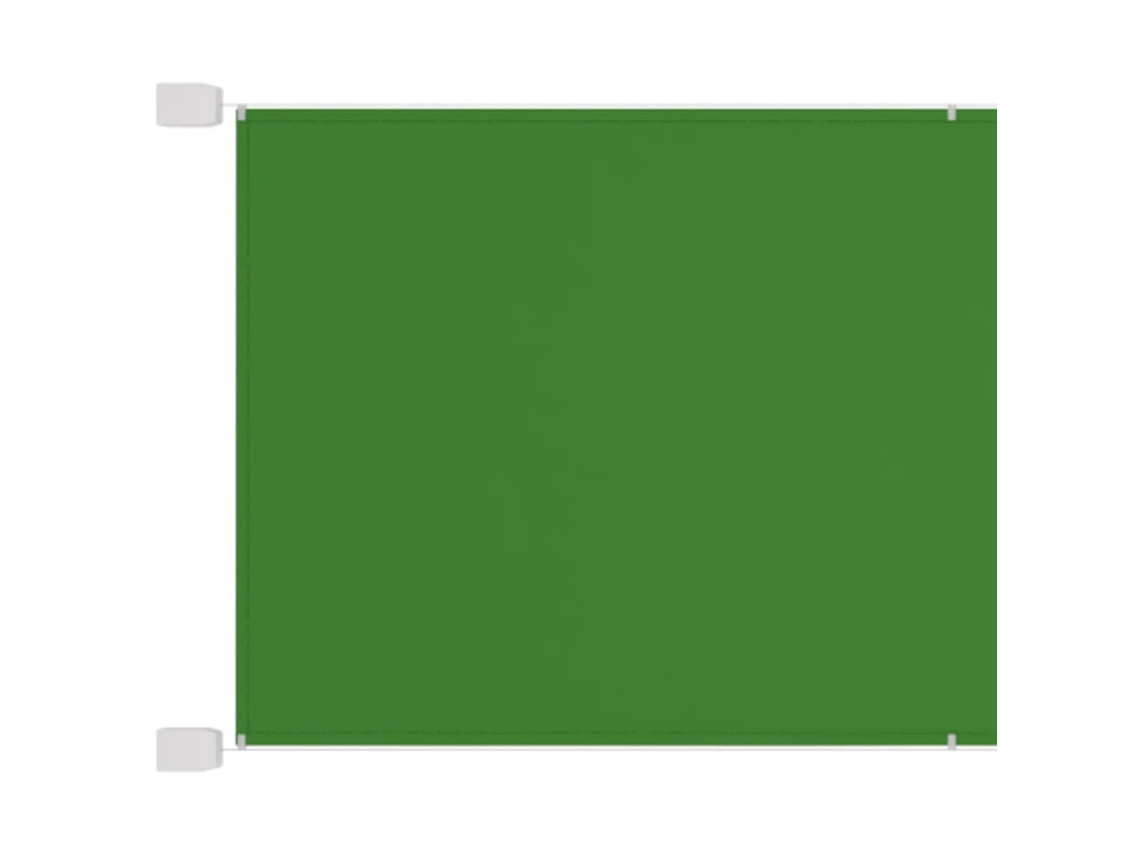 Maison Exclusive - Toldo Vertical Verde Claro 140x420 Cm Tela Oxford