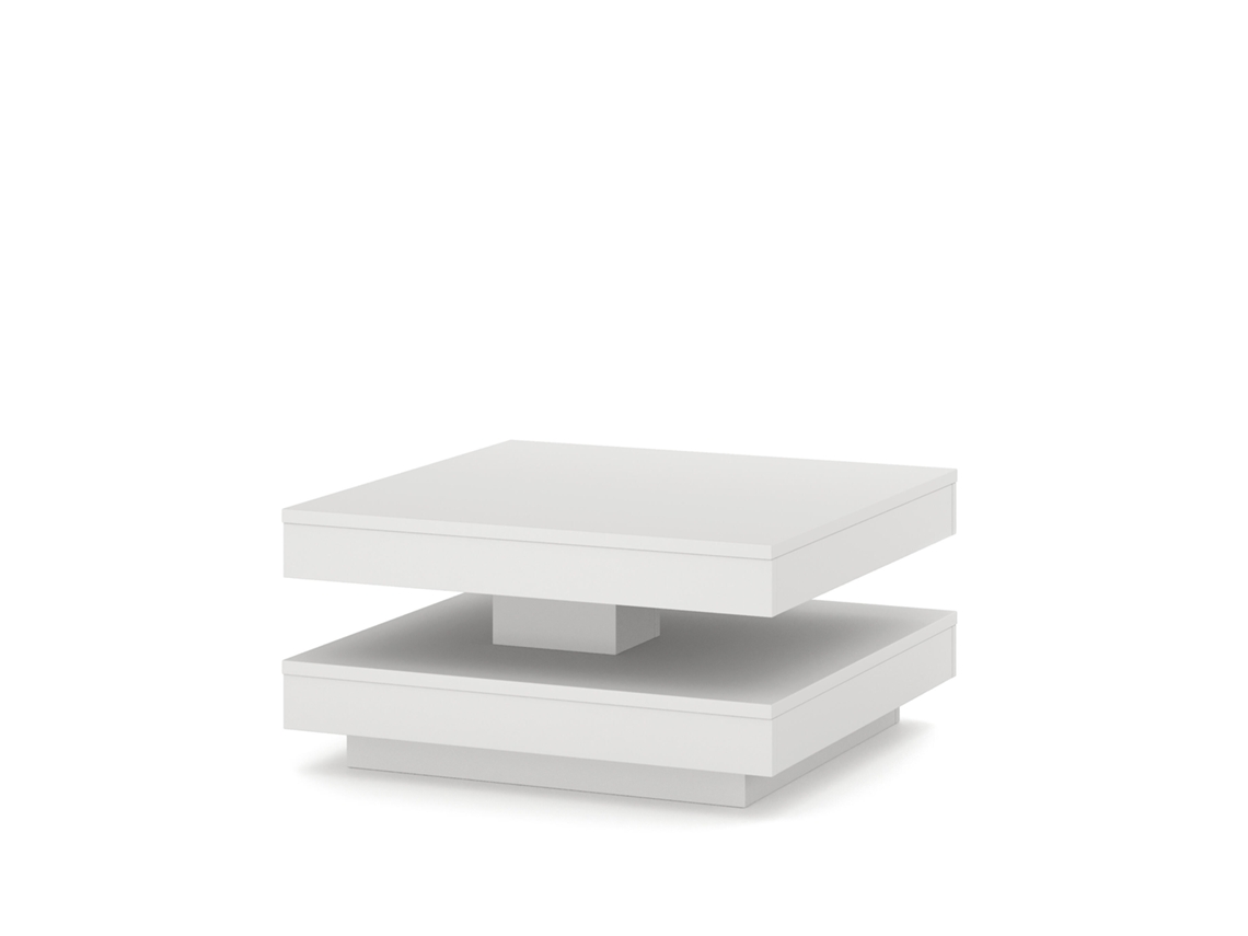Mesa De Centro FURNLUX Pico (Blanco, Madera Contrachapada - 67X67X33 Cm)