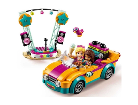 Lego Conjunto Brinquedos de Construção Friends Carro e Palco Da Andrea