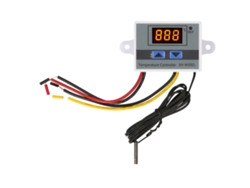 Controlador Electrónico De Temperatura Con Pantalla Led Y Sonda Ntc Impermeable -50~110℃ 110~220v 1500w