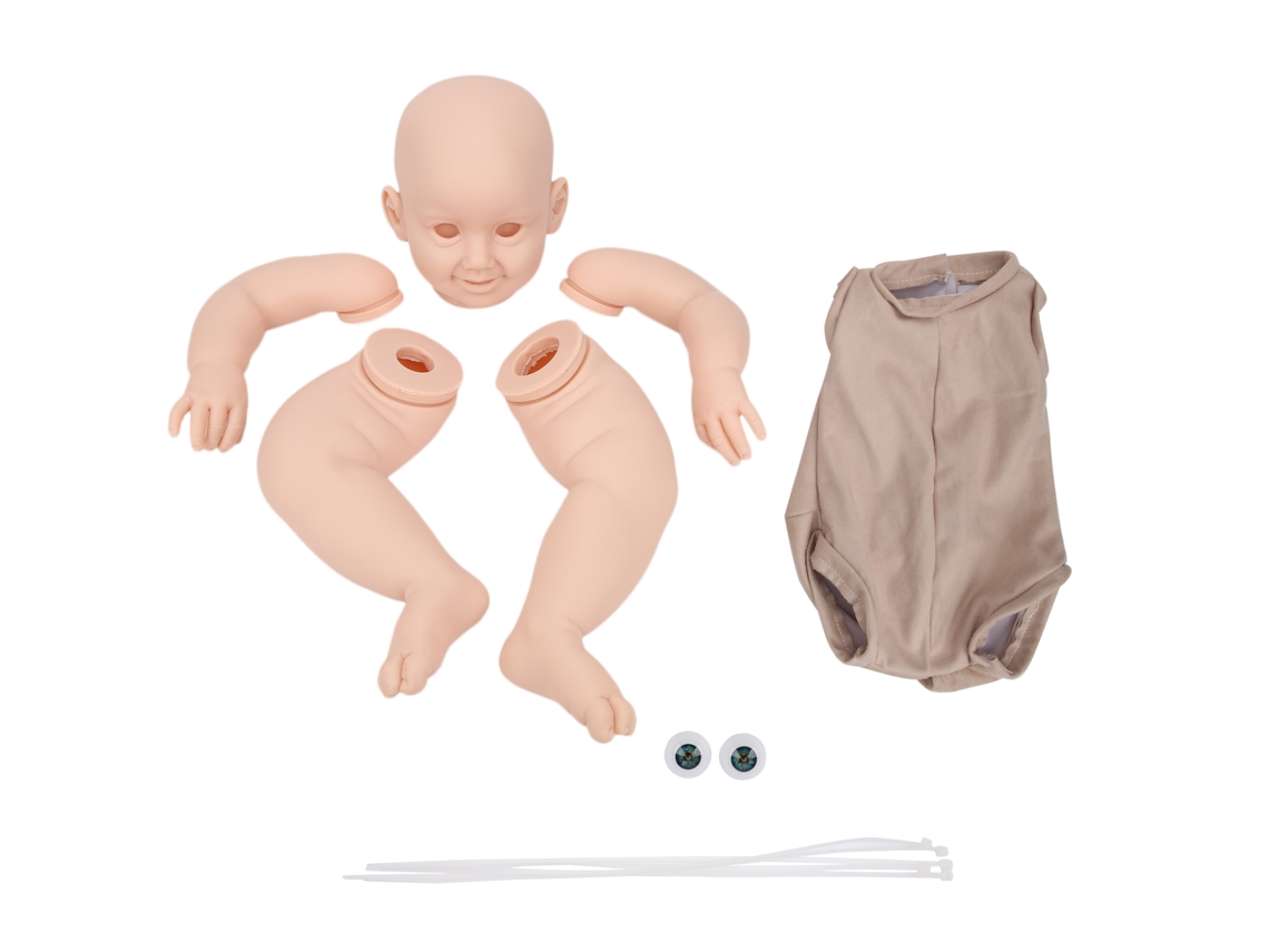 Ats-kit De Muñeca Reborn Diy De Vinilo Sin Pintar Piezas Modelo Bebé 28 Pulgadas