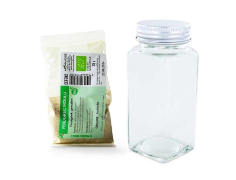 Bote de especias + fenogreco molido 35 g