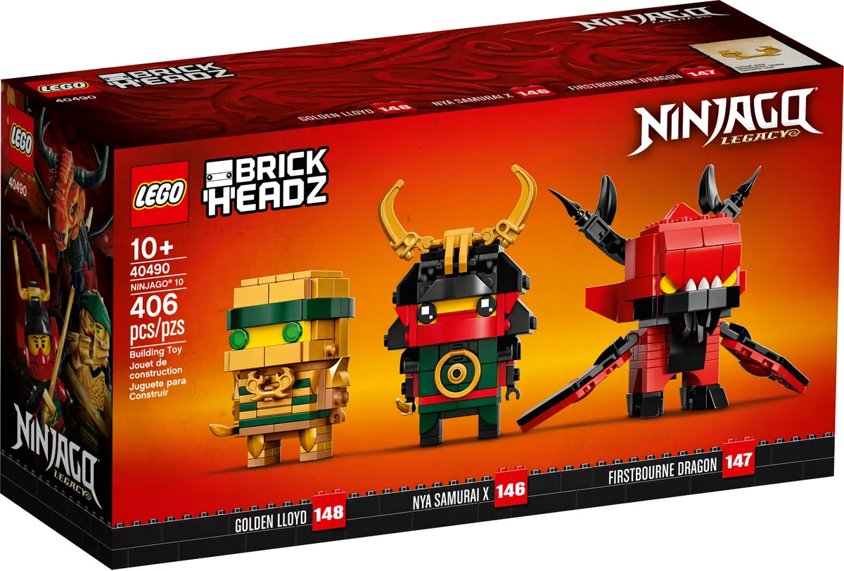 Lego Brickheadz: Ninjago® 10 - 40490