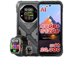 Smartphone Oscal Tank 1 + W80pro (6.78'' - 48 Gb - 512 Gb - 20000 Mah - Laranja)