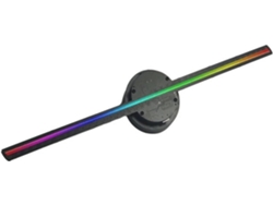 Proyector De Ventilador De Hologramas 3d De 20,47" Con Led