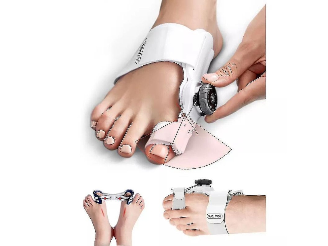 Fasst-corrector De Hallux Valgus Con Perilla Ajustable Para Alinear El Dedo Gordo Y Aliviar El Dolor De Pies