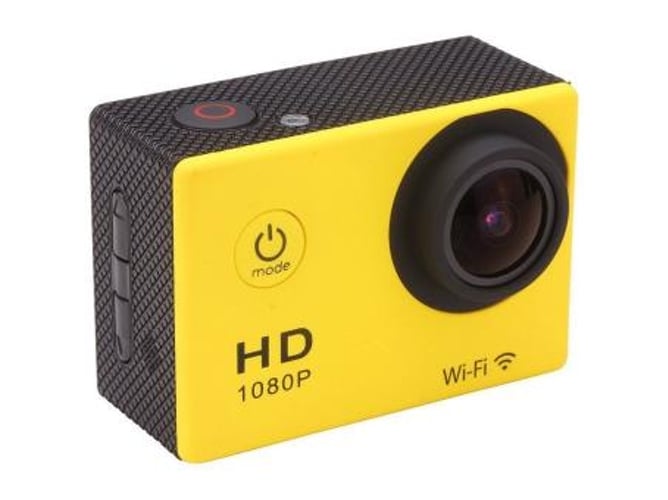 Cámara deportiva NK 3056 Amarillo (Full HD - 12 MP - Wi-Fi)