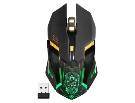 Ratón Inalámbrico Óptico DEFENDER GM-934 (Negro - USB)