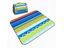 Manta De Picnic De 200 X 200 Cm, Impermeable, Resistente A La Arena, Portátil Y Lavable. Digitallab