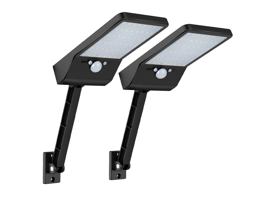 Disco LED solar de 8 unidades para jardín