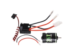 Kit De Motor Esc Con Escobillas Antiinterferencias De Alto Torque 540 60a Para Modificación De Crawler Diy 35t