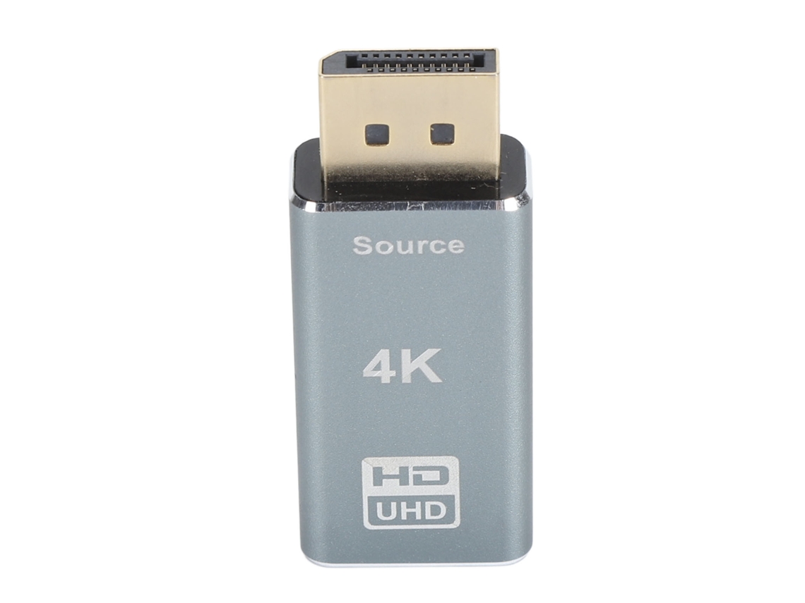 Adaptador Displayport A Interfaz Multimedia Hd 4k 30hz 1080p Plug And Play Compatible Con Tv Y Proyectores