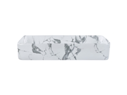 Lavabo BELIANI Ipala de Cerámica Blanco 62x35x11