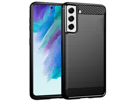 Funda Cool para Samsung G990B Galaxy S21 Fe Carbón Negro