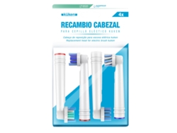 Cabezal de Recambio KÜKEN 34375 Blanco 4 Unidades