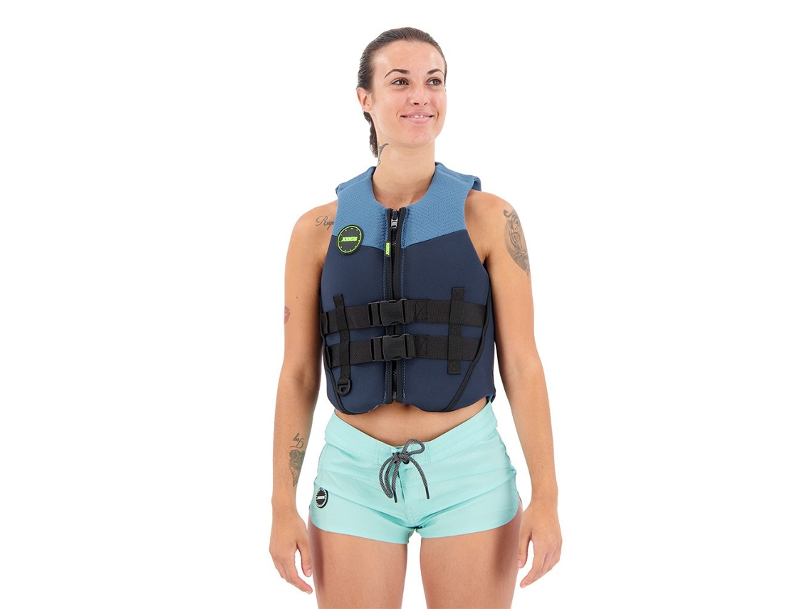 Colete Salva-Vidas Neoprene Azul Sjobe