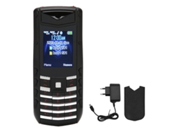 Celular Desbloqueado V5 Pro 2g Com Botões Grandes Alto Volume Para Idosos Bateria 1600mah Preto Plugue Eu