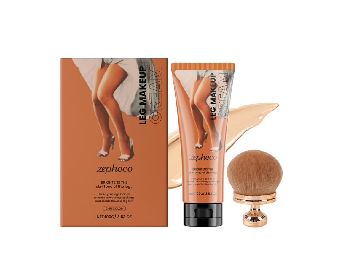 Crema correctora base para piernas, tono natural