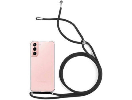 Carcasa para Samsung Galaxy S20 FE MISTERCAPAS Antichoque con Cuerda Transparente