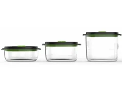 Juego de 3 Cajas FOODSAVER FFC026X (0,7L + 1,2L + 1,8L)