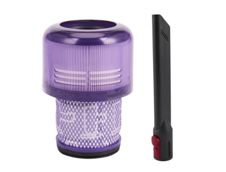 Unidad de filtro grande lavable para Dyson V11 Sv14 ciclón con para Dyson V7 V8 V10 soporte de montaje de cepillo accesorio manguera de vacío